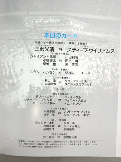 94サマーアクション・シリーズ 7・28王道･夏激IN武道館1