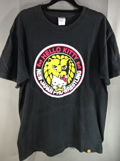 Hello Kitty ×New Japan Pro Wrestling  Collaboration HELLO KITTY meets Lion-mark T-Shirt