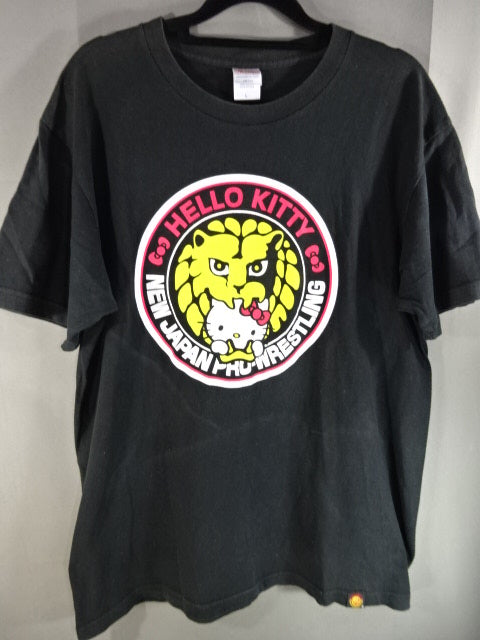 Hello Kitty ×New Japan Pro Wrestling  Collaboration HELLO KITTY meets Lion-mark T-Shirt