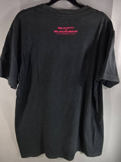 Hello Kitty ×New Japan Pro Wrestling  Collaboration HELLO KITTY meets Lion-mark T-Shirt