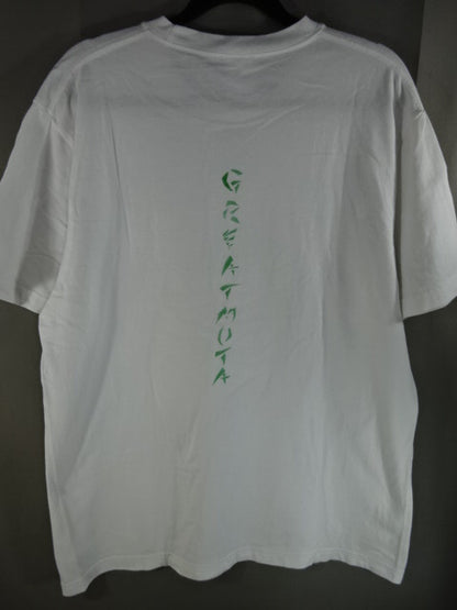 グレート・ムタ×HAOMING SPRAY ART Tシャツ①(ホワイト)