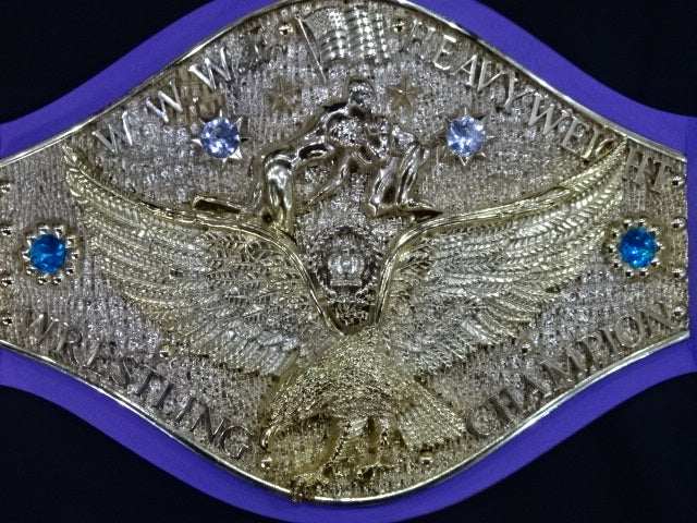 ★ Antonio Inoki  Color★ WWWF World Heavyweight Championship Belt