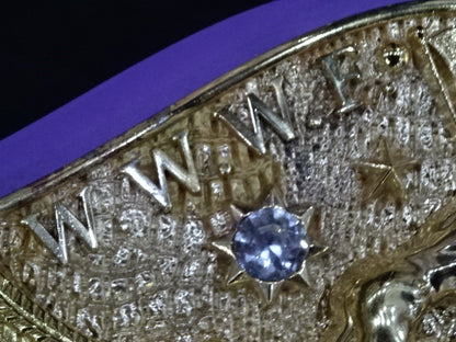 ★ Antonio Inoki  Color★ WWWF World Heavyweight Championship Belt