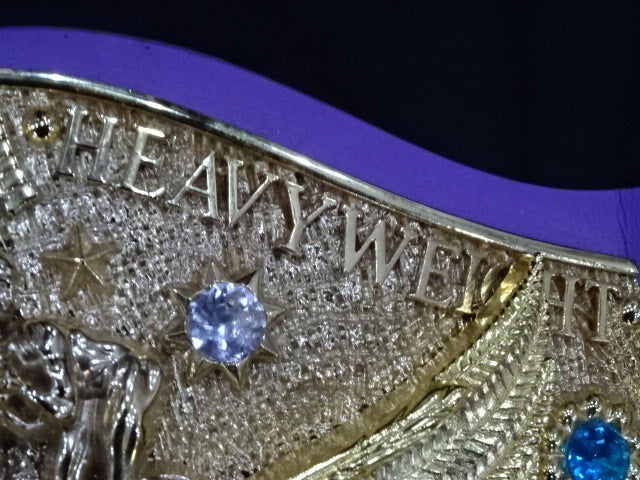 ★ Antonio Inoki  Color★ WWWF World Heavyweight Championship Belt