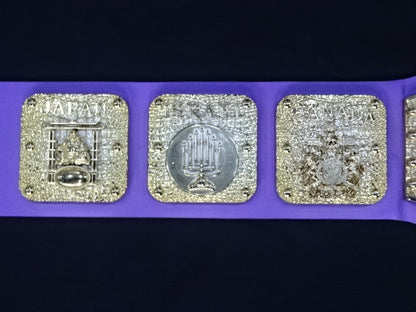 ★ Antonio Inoki  Color★ WWWF World Heavyweight Championship Belt