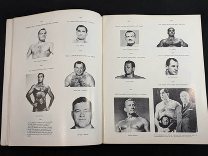 GOLDEN BOOK OF THE CENTURY Wrestling  PHOTO ALBUM