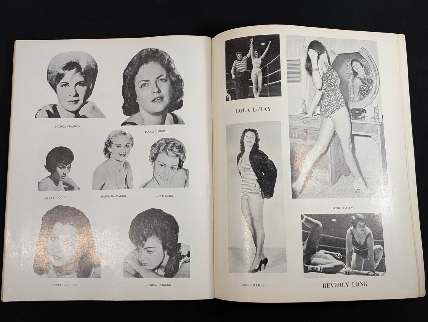 GOLDEN BOOK OF THE CENTURY Wrestling  PHOTO ALBUM
