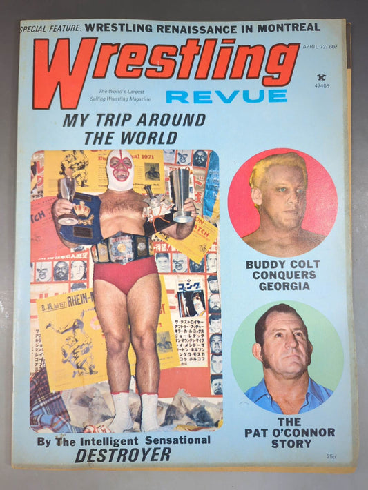 Wrestling REVUE April 1972 issue
