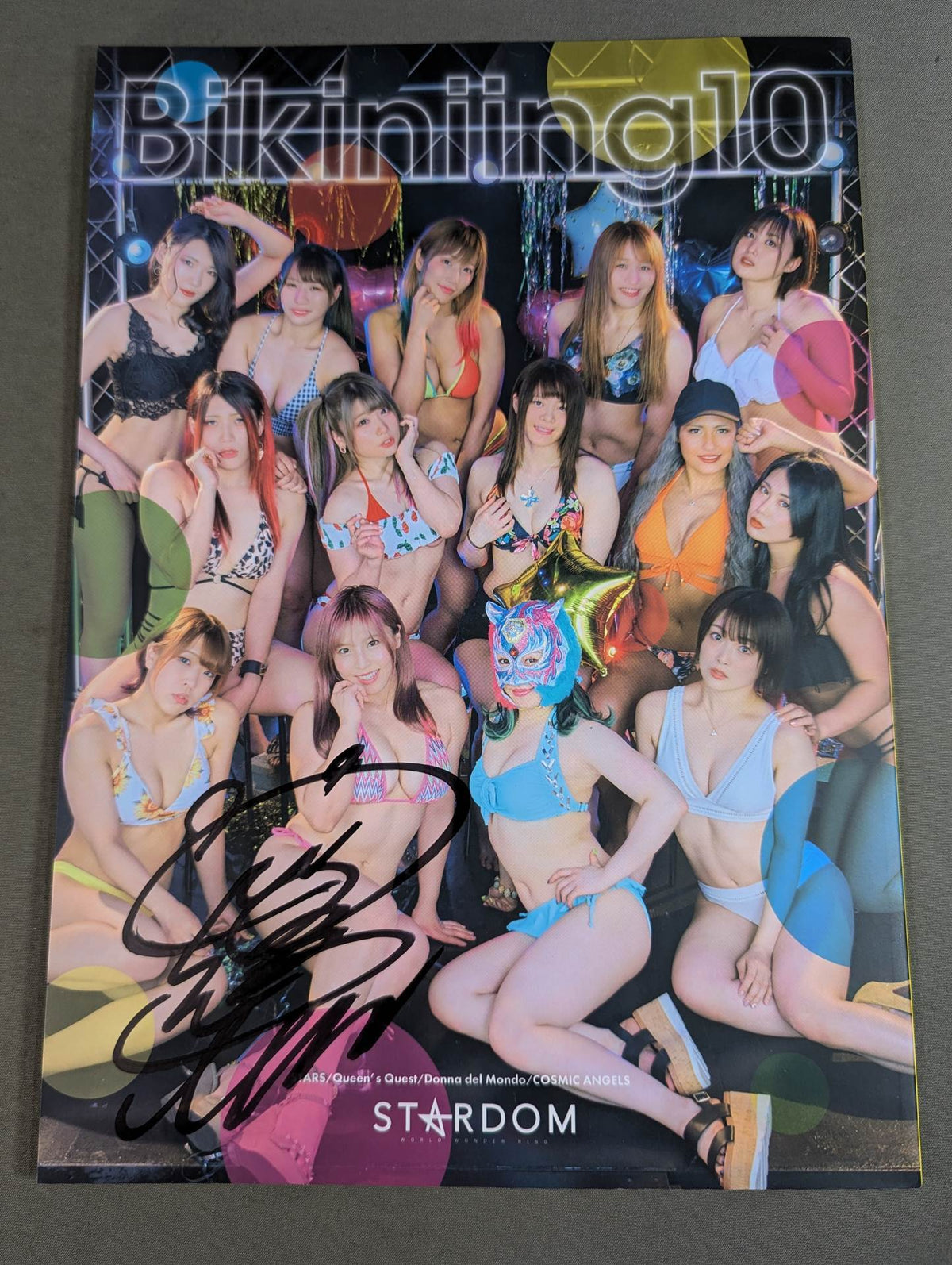 【中野たむ 直筆サイン入り】STARDOM VISUAL BOOK Bikiniing 10