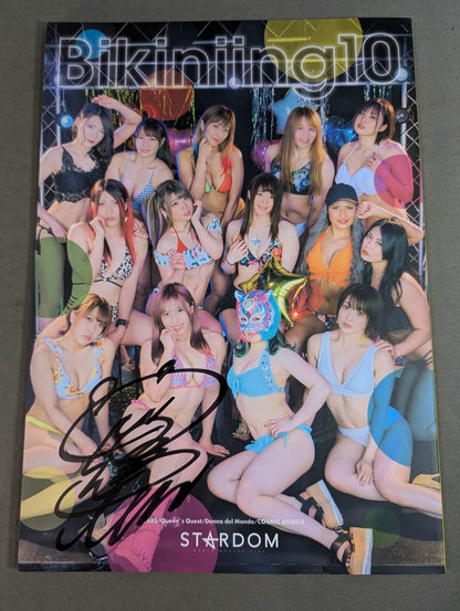 【中野たむ 直筆サイン入り】STARDOM VISUAL BOOK Bikiniing 10