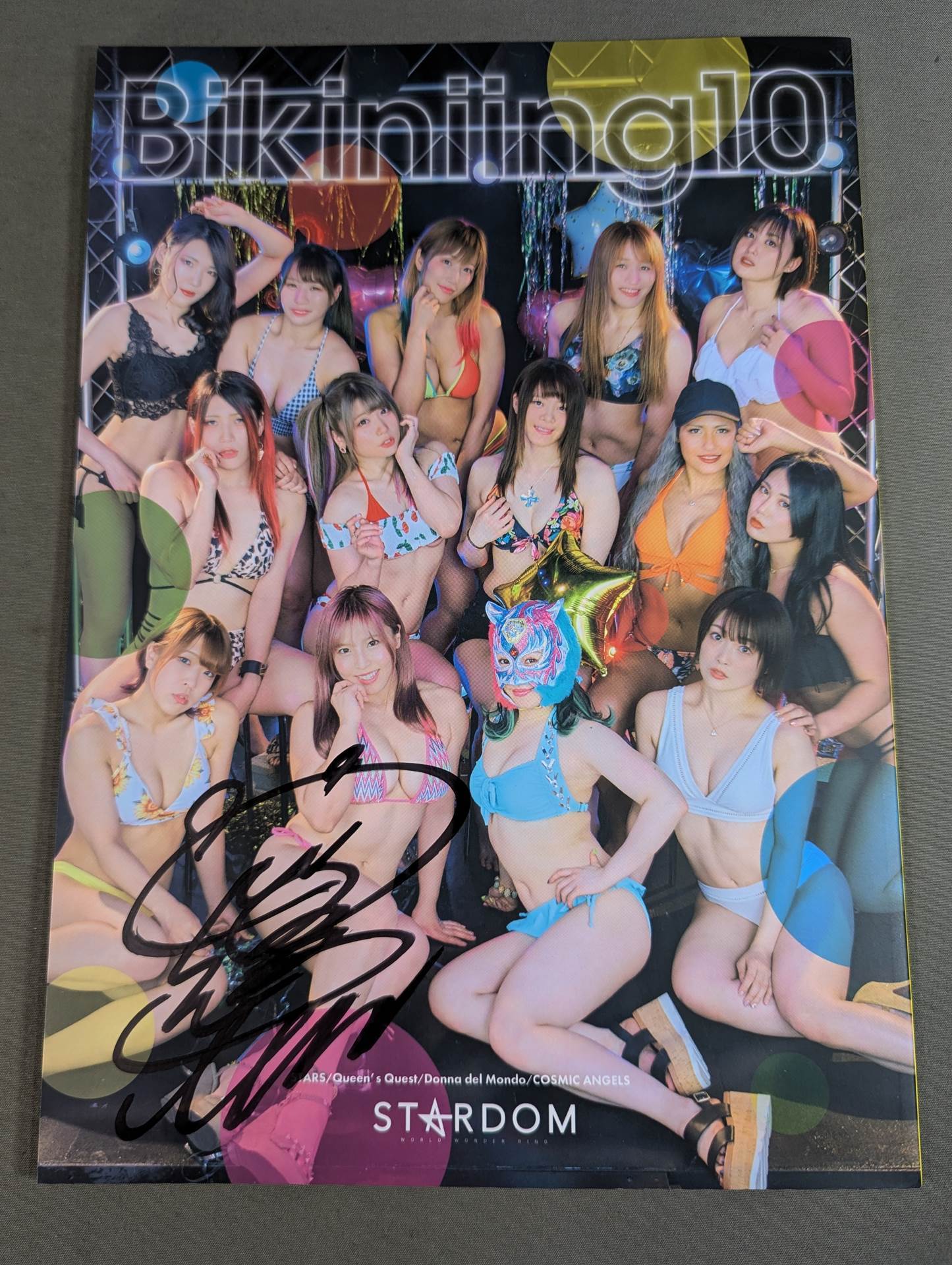 【Tam Nakano  hand signed autograph 】STARDOM VISUAL BOOK Bikiniing 10 (Order-to-order version)