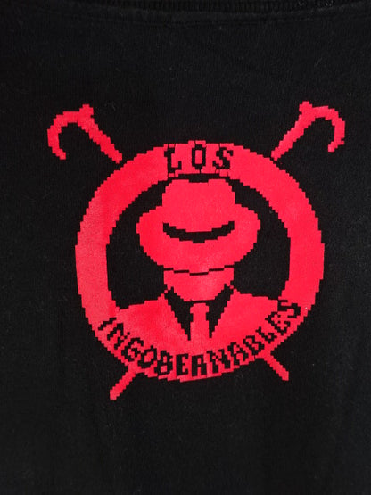 L.I.J. dotswrestler T-shirt (1) (Black)