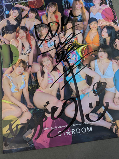 【Maika  hand signed autograph 】STARDOM VISUAL BOOK Bikiniing 10 (Sold to order)