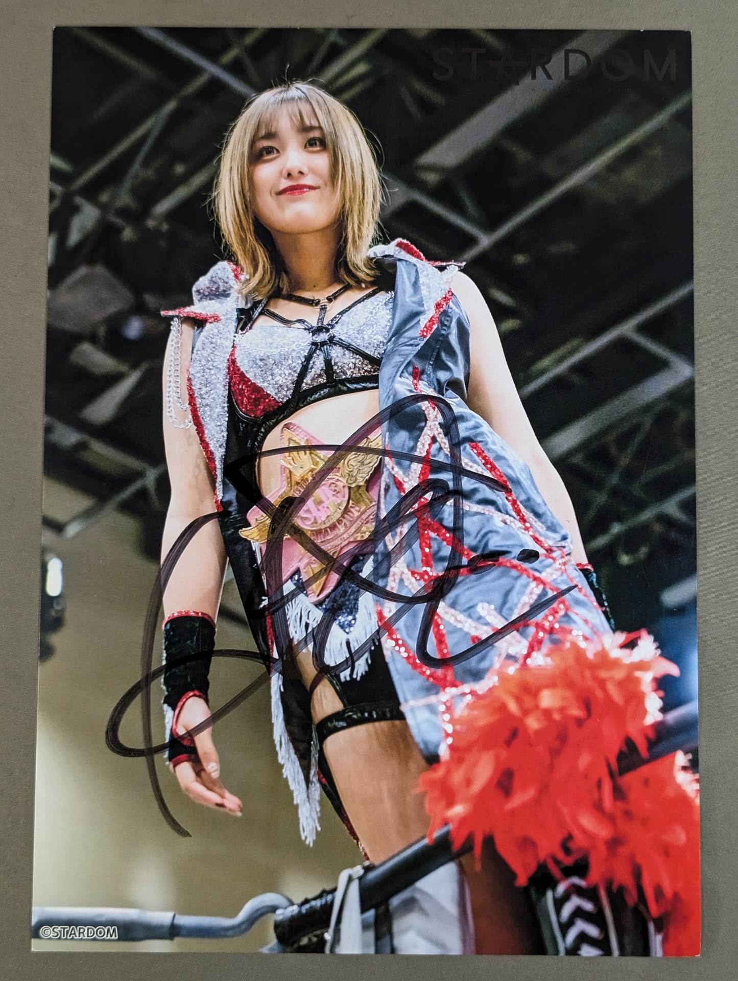 HIMEKA  hand signed autograph  Starda Pro-Photo  (P-9)