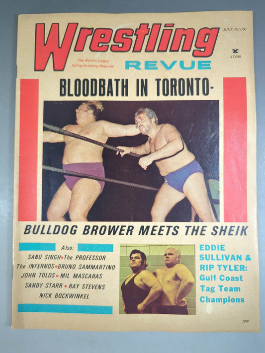 Wrestling REVUE June 1972 issue