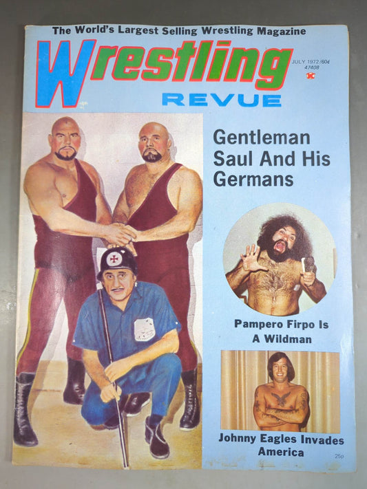 Wrestling REVUE July 1972 issue