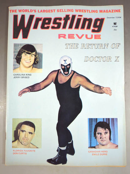 Wrestling REVUE December 1972 issue