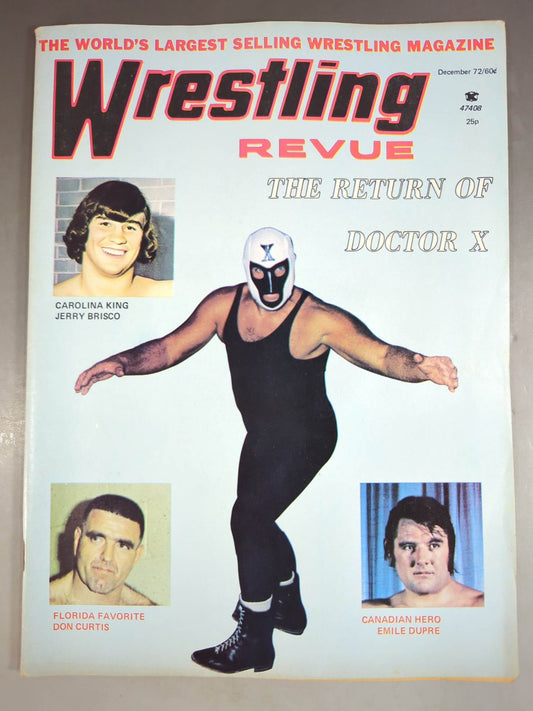 Wrestling REVUE December 1972 issue
