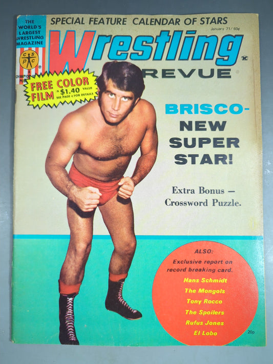 Wrestling REVUE 1971年1月号