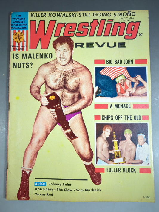 Wrestling REVUE 1971年6月号