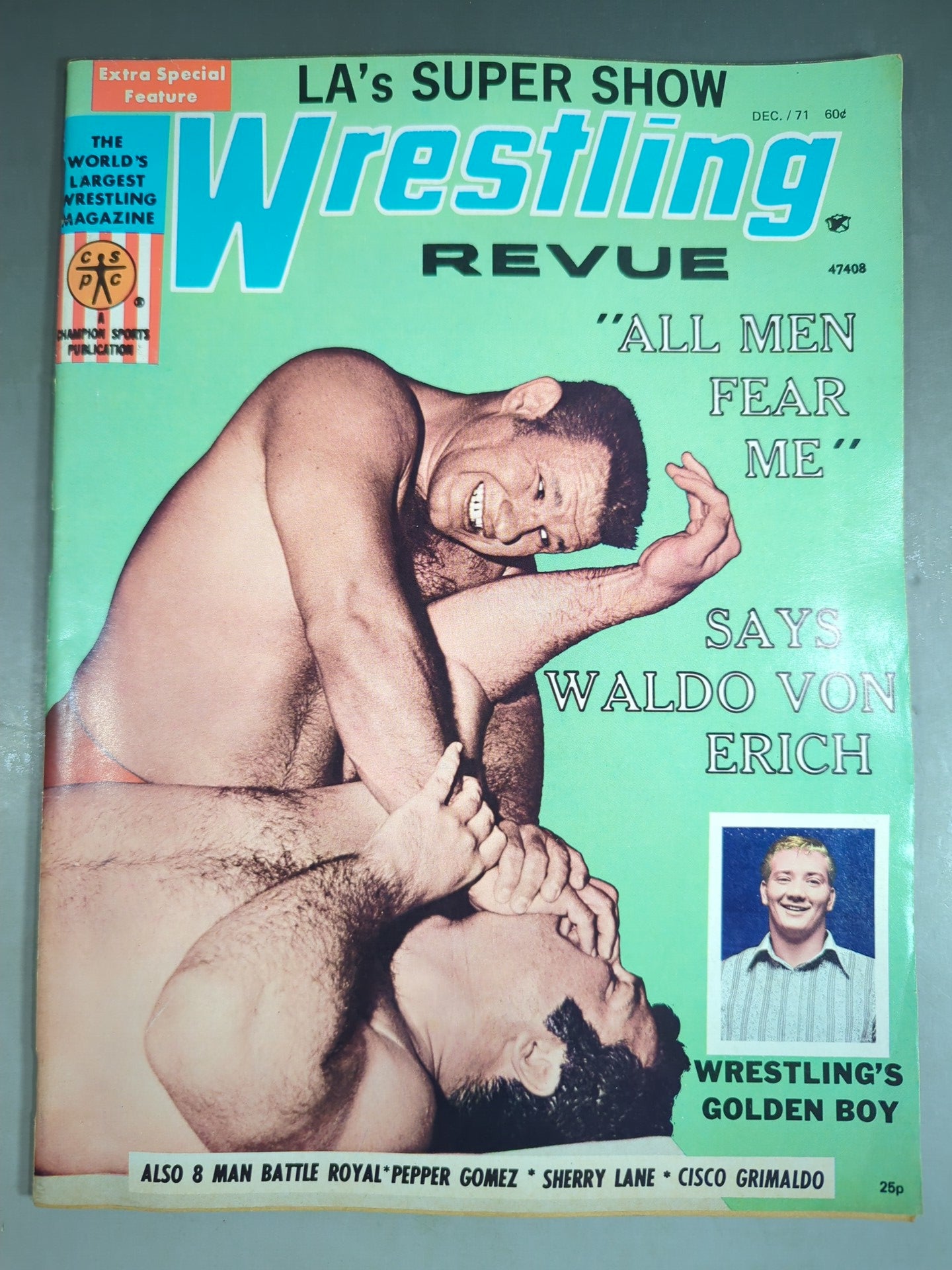 Wrestling REVUE 1971年12月号