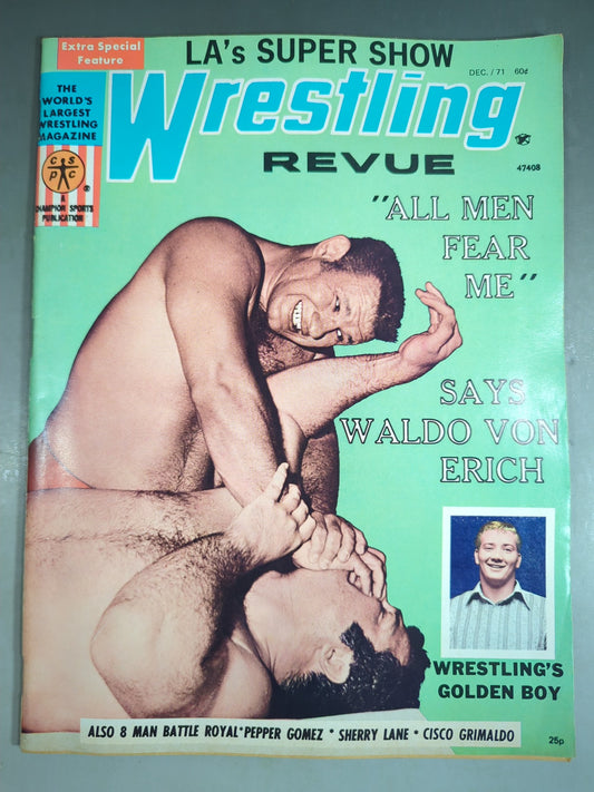 Wrestling REVUE 1971年12月号