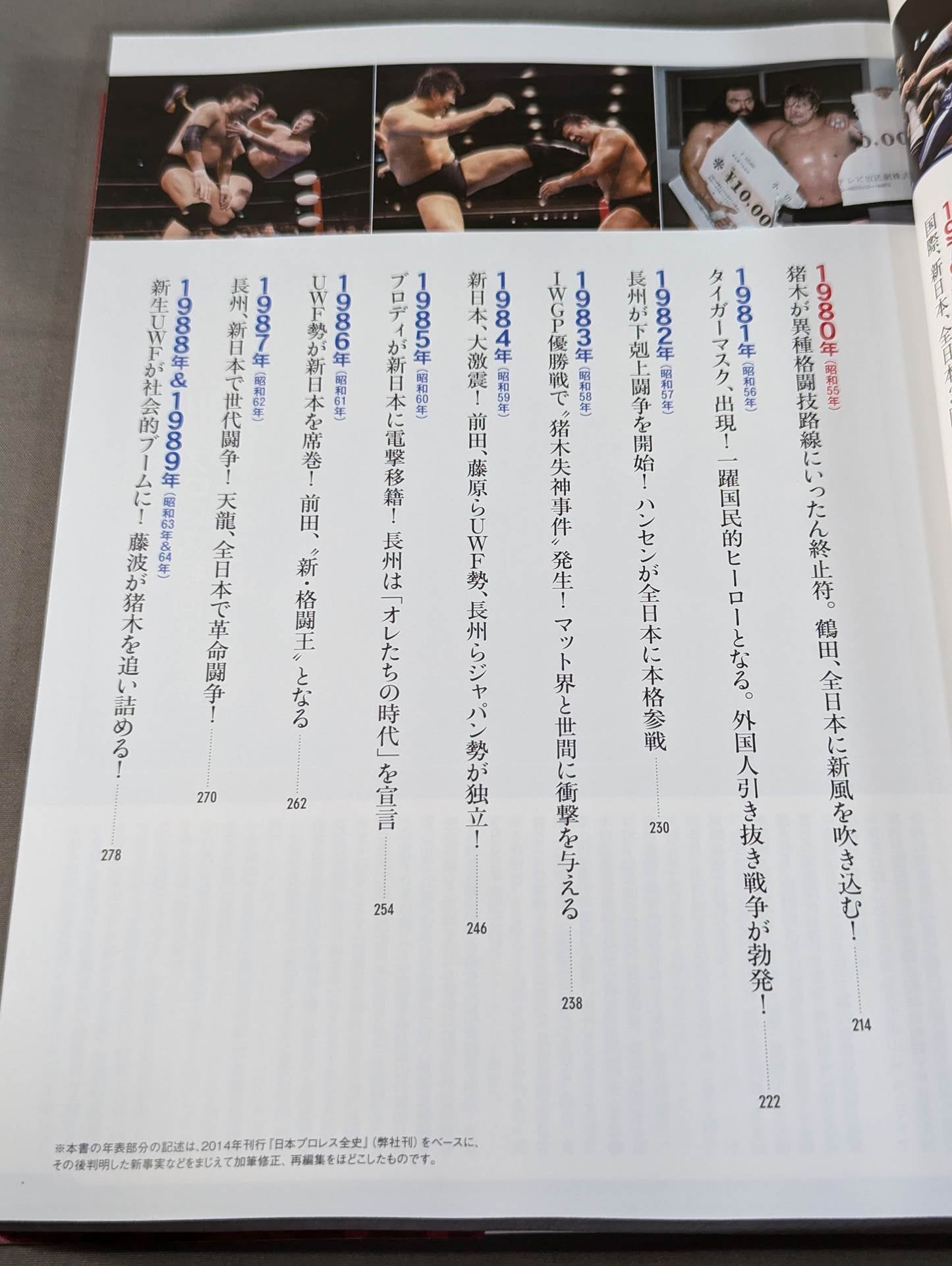 日本プロレス70年史 昭和編