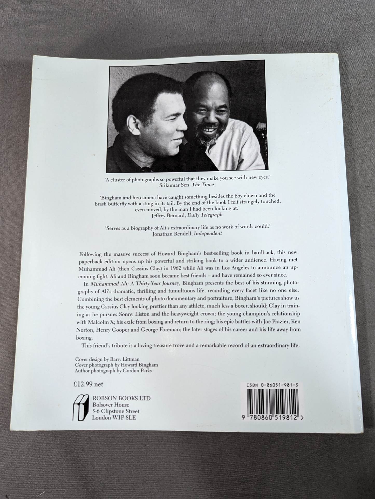 Muhammad Ali A Thirty Year Journey