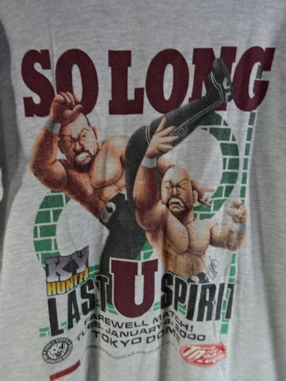 山崎一夫 SO LONG LAST U SPIRIT Tシャツ