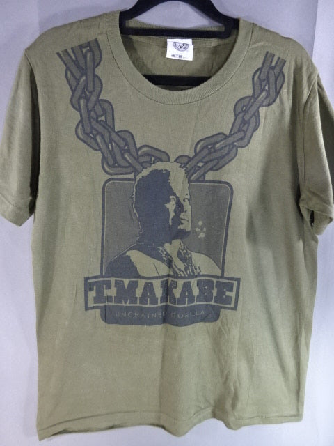 【hand signed autograph】 Togi Makabe × COSPA T-shirt