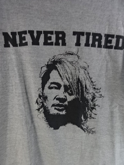 Hiroshi Tanahashi  NEVER T-Shirt (2) (Grey)
