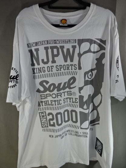 Lion Mark  T-Shirt (7) (SOUL/White)