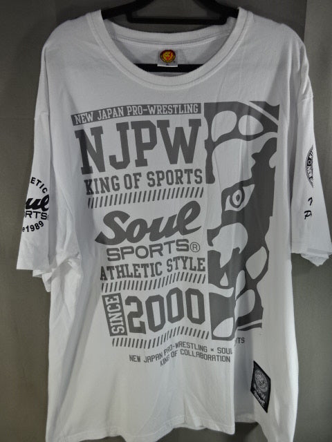Lion Mark  T-Shirt (7) (SOUL/White)