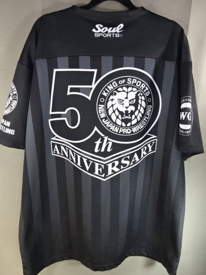 新日本プロレス 50周年記念 SOUL SPORTS レプリカレフェリーシャツ