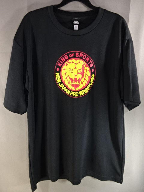 Lion Mark  Dry T-Shirt (6) (Black)
