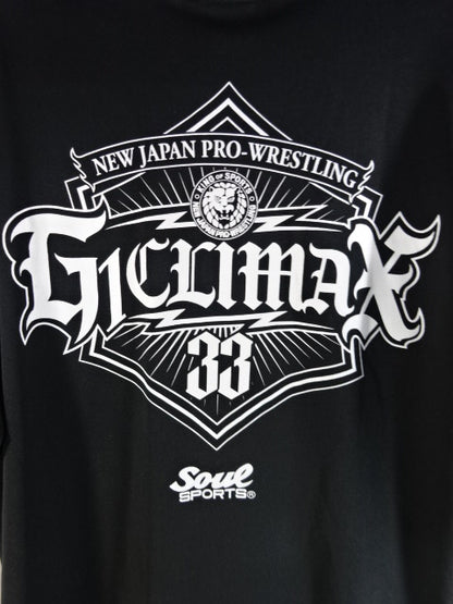 G1 CLIMAX 33 Games Commemorative SOUL SPORTS Dry T-Shirt