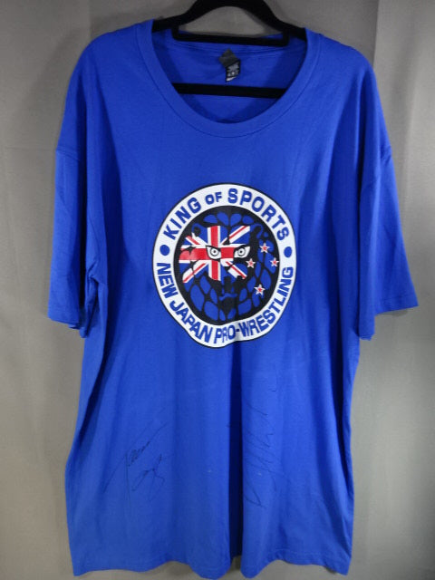 [2 fighters hand signed autograph 】Lion Mark  NEWZEALAND T-Shirt