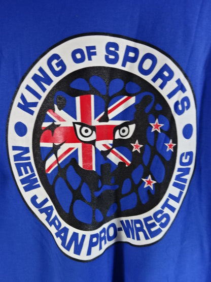 [2 fighters hand signed autograph 】Lion Mark  NEWZEALAND T-Shirt