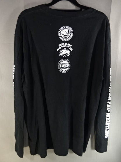 ライオンマーク ロングスリーブTシャツ①(ブラック)