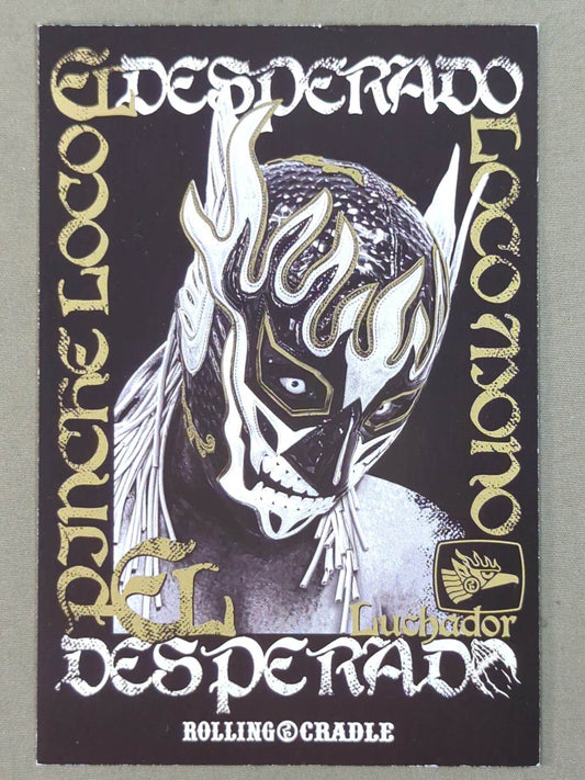 ★ ★ not sold in stores  El Desperado×ROLLING CRADLE Postcard (Black)