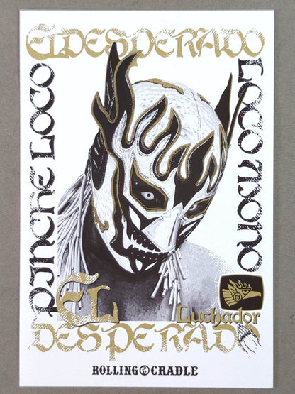 ★ ★ not sold in stores  El Desperado×ROLLING CRADLE Postcard (White)