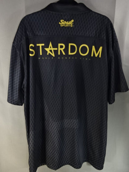 Stardom × SOUL SPORTS Polo Shirt (1) (Black)