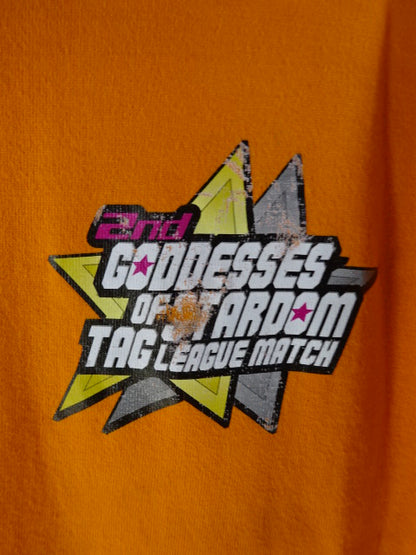 【Natsumi Showzuki  hand signed autograph 2nd GODDESSES OF STARDOM TAG LEAGUE MATCH T-shirt
