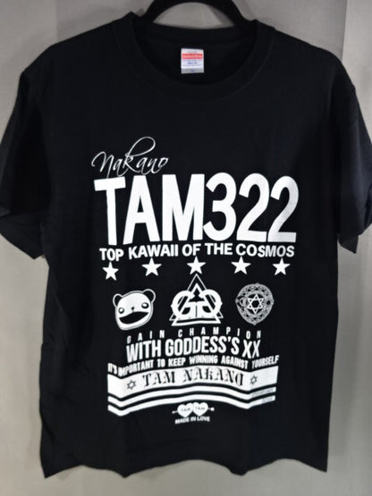 Tam Nakano × Guts Dynamite Cabaret T-Shirt (2) (Black)