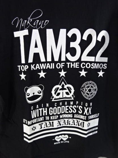Tam Nakano × Guts Dynamite Cabaret T-Shirt (2) (Black)