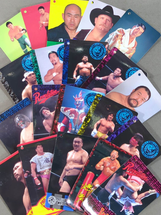 Soft Toy  Tag Card Set for Pro Wrestler