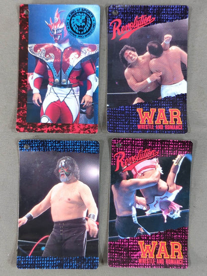 Soft Toy  Tag Card Set for Pro Wrestler