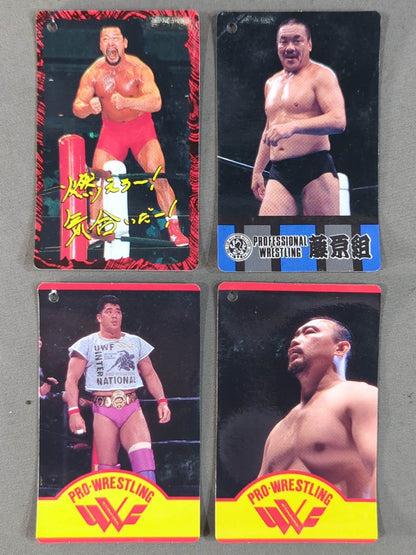 Soft Toy  Tag Card Set for Pro Wrestler