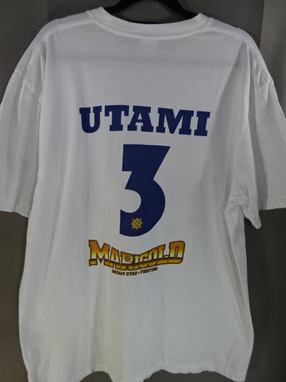 Utami Hayashishita  #3 Marigold Numbered T-Shirt (White)