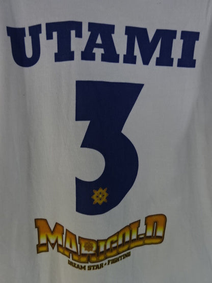 Utami Hayashishita  #3 Marigold Numbered T-Shirt (White)